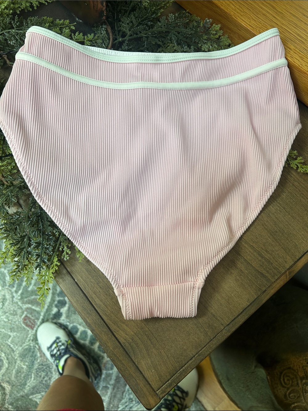 BMJL Pink Ribbed bikini Set medium NEW! - Picture 5 of 9